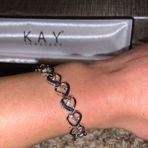 Kay jewelers heart bracelet